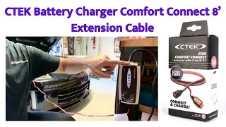 CTEK Battery Charger Comfort Connect Extension Cable [upl. by Aisila479]