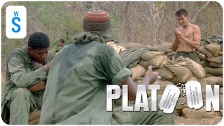 Platoon 1986  Scene This place feels like hell [upl. by Einna]