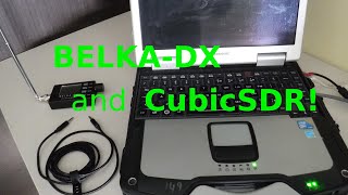 BELKADX and CubicSDR [upl. by Aihsened]