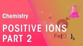 How To Test For Positive Ions  Part 2  Chemical Tests  Chemistry  FuseSchool [upl. by Neeli]