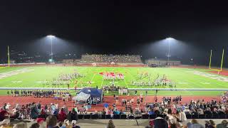 Prattville Marching Band Game 3 Oak Mountain 9624 [upl. by Hillell]