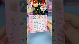 Làm lịch mini để bàn 2024 DIY mini 2024 Calendars Liam Channel [upl. by Leinaj]