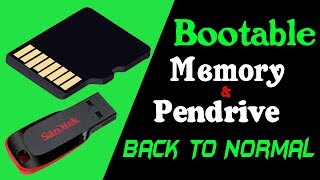 How To Unboot Any Bootable Usb Memory Pendrive  Online Ajmir Production [upl. by Stacy]