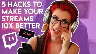 TWITCH TIPS MAKE YOUR STREAMS 10X BETTER FAST Twitch Tips for new streamers [upl. by Ninehc]