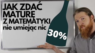 Jak zdać maturę z matematyki nie umiejąc nic MIEDZIANY FSOR RADZI [upl. by Ernie363]