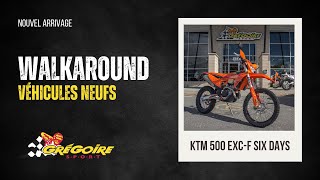 KTM 500 EXCF Six Days 2025  Walkaround [upl. by Yemarej]