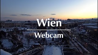 Webcam Wien  Blick auf Wiener Weihnachtsmarkt am Rathausplatz [upl. by Anik146]