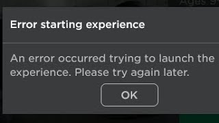 How To Fix Roblox Error starting experience  An error occurred trying to launch the experience [upl. by Eidur31]