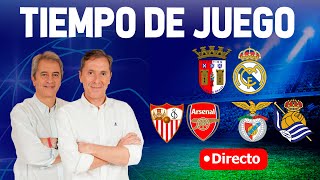 Directo del Braga 12 Real Madrid en Tiempo de Juego COPE [upl. by Adnaugal]