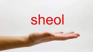 How to Pronounce sheol  American English [upl. by Rhtaeh]