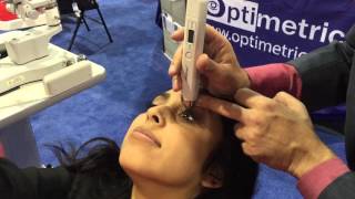 Watch Tonometry THROUGH Eyelid amp Sclera with DIATON tonometer  How to Use Tonometer [upl. by Alleroif]