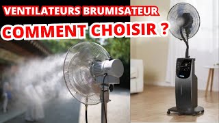 Ventilateur Brumisateur  comment le choisir  Notre guide dachat pour lété et la canicule [upl. by Hinson]