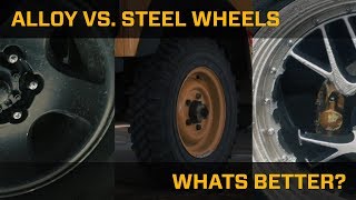 Alloy vs Steel Wheels Whats Better [upl. by Donielle464]