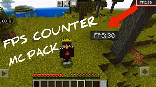 fps counter mcpe 120 mediafıre fps counter texture pack mcpe [upl. by Scurlock339]