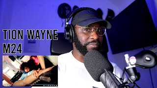 Tion Wayne x M24  Knock Knock Official Video Reaction  LeeToTheVI [upl. by Aidahs607]