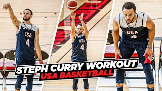 Steph Curry IMPRESSIVE USA Basketball Workout Routine amp Shooting Drills [upl. by Valerio]