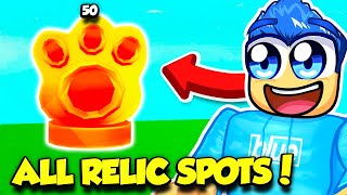 ALL 50 SECRET RELIC LOCATIONS IN PETS GO [upl. by Mohammed]