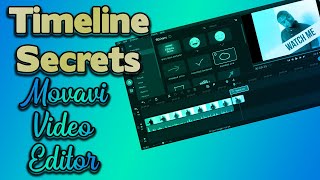 Tutorial movavi video editor plus 2022  Timeline [upl. by Enelrahs998]