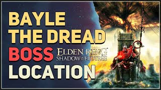 Bayle the Dread Location Elden Ring [upl. by Gnut]