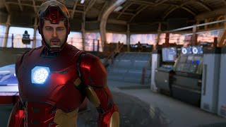 Marvels Avengers  All Tony Stark Cutscenes [upl. by Aubree]