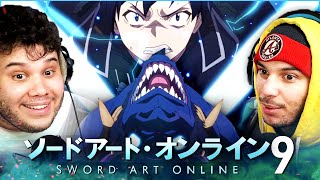 Sword Art Online Episode 9 REACTION  Kirito SOLOS a Demon [upl. by Theone]