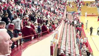 Assembly Hall fire alarm evacuation Wisconsin game [upl. by Lelah89]