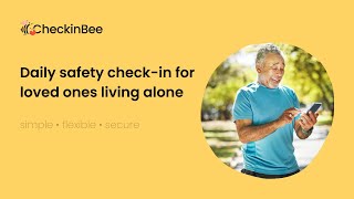 Simple and flexible daily safety checkin for loved ones living alone [upl. by Atnoek496]