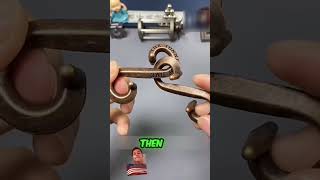 How to solve this metal puzzle Puzzle solve 😱😱 puzzle amazingfacts shorts short [upl. by Aleahcim]