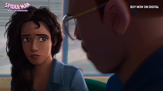 SpiderMan Across the SpiderVerse  Official Clip  Jeff and Rio As Parents [upl. by Eeuqram]