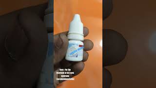 SOHA EYE DROPS eyes eyedrops lubricants dryeyesyndrome conjunctivitis burnout sunpharma [upl. by Wilfred442]