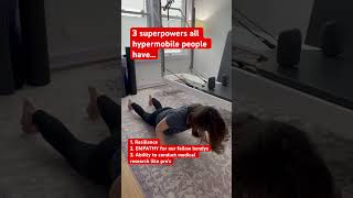 Your HYPERMOBILE superpowers ehlersdanlos eds hypermobile fitness exercise [upl. by Imuyam322]