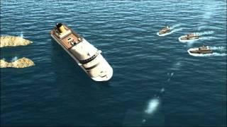 Costa Concordia Animation zum Hergang des Unglücks [upl. by Burhans]