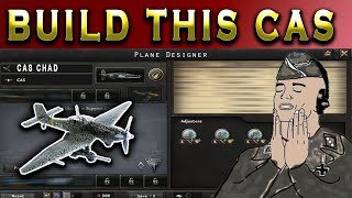 This HOI4 CAS Design DESTROYS Everyone  Close Air Support Guide for Hearts of Iron IV [upl. by Ztnarf]