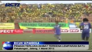 Ricuh Suporter Kembali Coreng Sepak Bola [upl. by Esened]