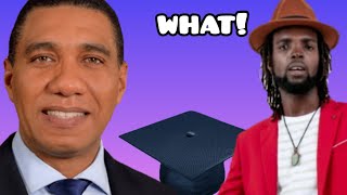 Andrew Holness get SCHOOL by UTEK students wicked Yaksta NEW SONG ray amp nephew review [upl. by Phyllida]