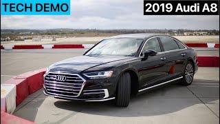 2019 Audi A8 Active Safety Feature Demo [upl. by Aruasi911]