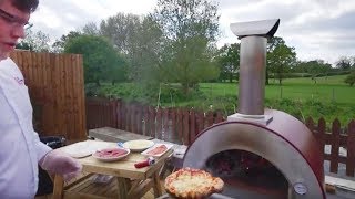 Alfa WoodFired Pizza Oven Demonstration [upl. by Acimaj271]