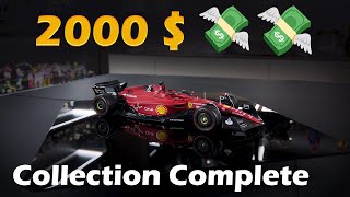 AMAZING Formula 1 Models COMPLETE Collection 2000 EUR scale 124 [upl. by Hnamik521]