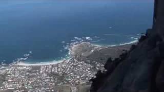 Table Mountain Cape Town South Africa Cableway  Cable Car [upl. by Marfe690]