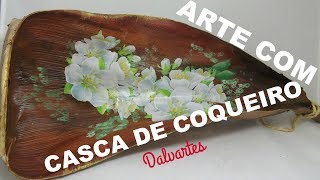 ARTE COM CASCA DE COQUEIRO [upl. by Goodman]