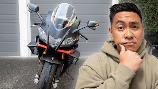 An honest review of the Aprilia RSV4 after 3 years [upl. by Oilut]