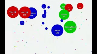 Agario Team Mode  Good Moments 8 [upl. by Sowell]