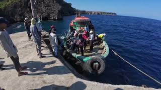 Jumping at Itbayat Port [upl. by Neelyahs]