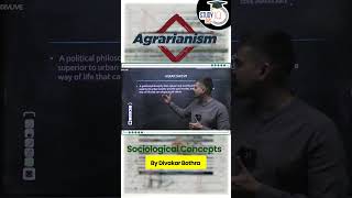 Concept of Agrarianism  Sociology Optional Batch Closing Today  StudyIQ IAS UPSC IAS CSE IPS [upl. by Avahc620]