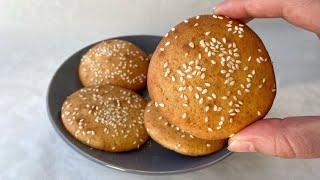 Amazing sesame cookies  simple recipe  Biscuits  Italian sesame cookies [upl. by Seravaj]