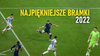 100 NAJPIĘKNIEJSZYCH BRAMEK 2022 ROKU ᴴᴰ [upl. by Ahseina655]