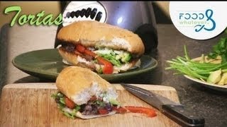 TORTAS Mexican Sub Sandwich  Food amp Whatever Season 2  Episode 03 [upl. by Anidnamra999]