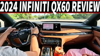 2024 Infiniti QX60 Review  OldSchool Luxury Feel with Modern Family Technology [upl. by Aicenav]