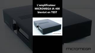 Micromega IA400  amplificateur en classe D [upl. by Cheadle]