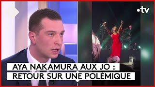 Aya Nakamura aux JO  les héritières de Piaf valident  La Story  C à Vous  27032024 [upl. by Ynad]